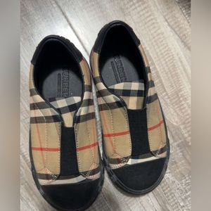 Wore once Burberry kid shoes